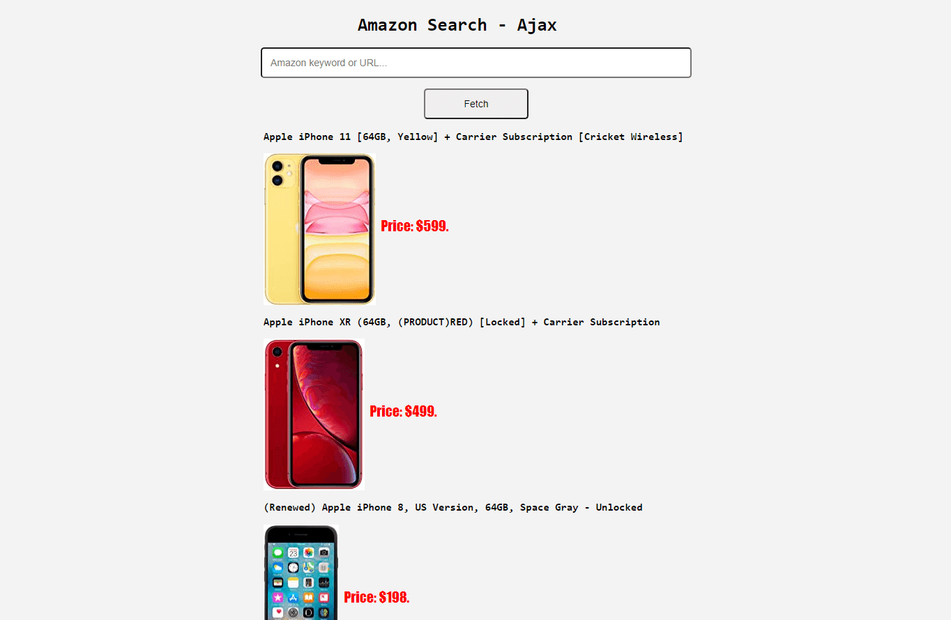 Amazon Searcher