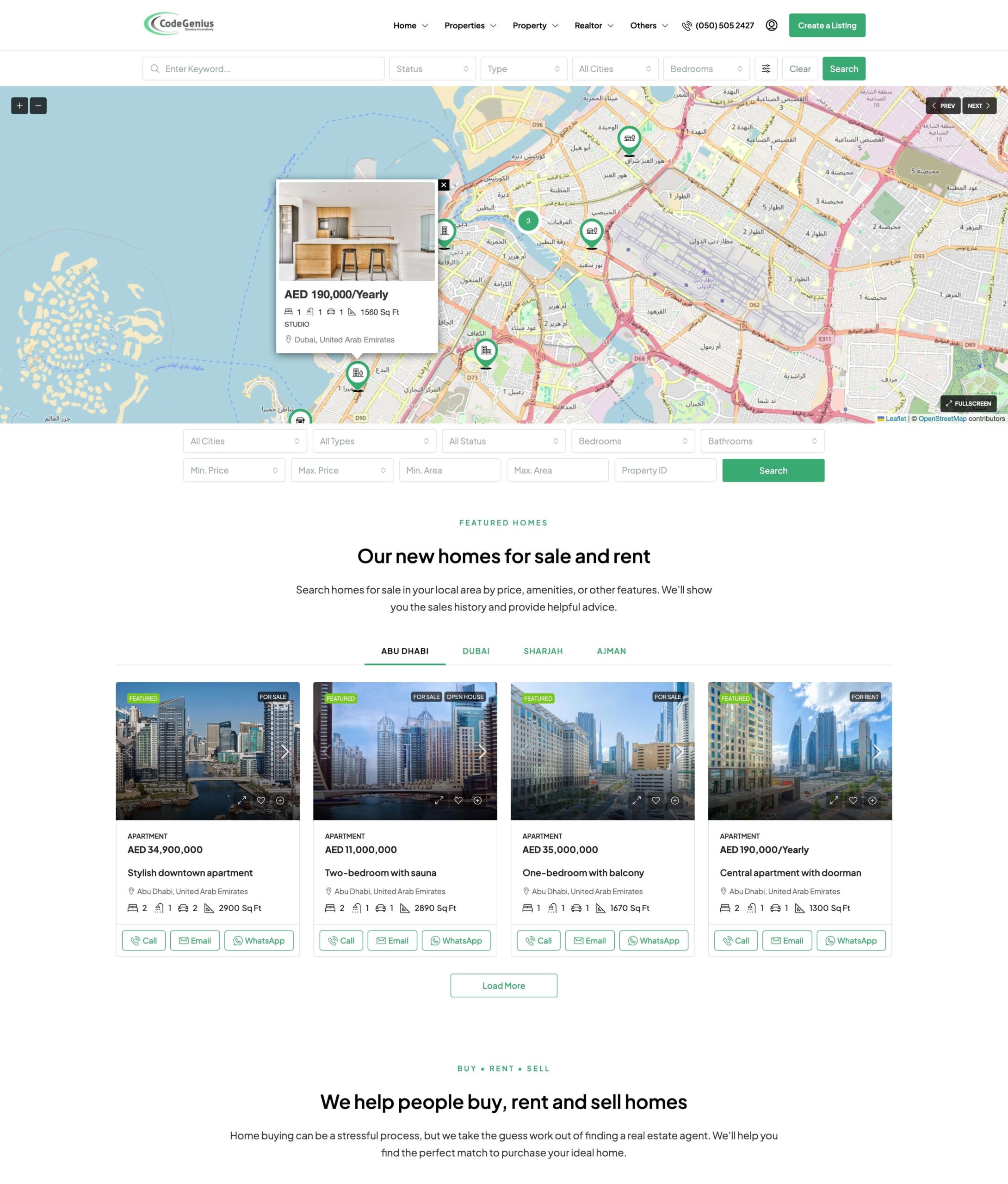 Real Estate Engine & Property Portal